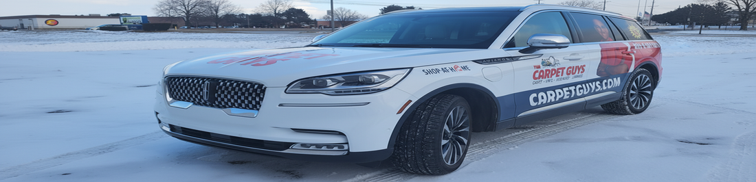 Car Wrapped in the winter
