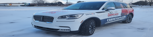 Car Wrapped in the winter