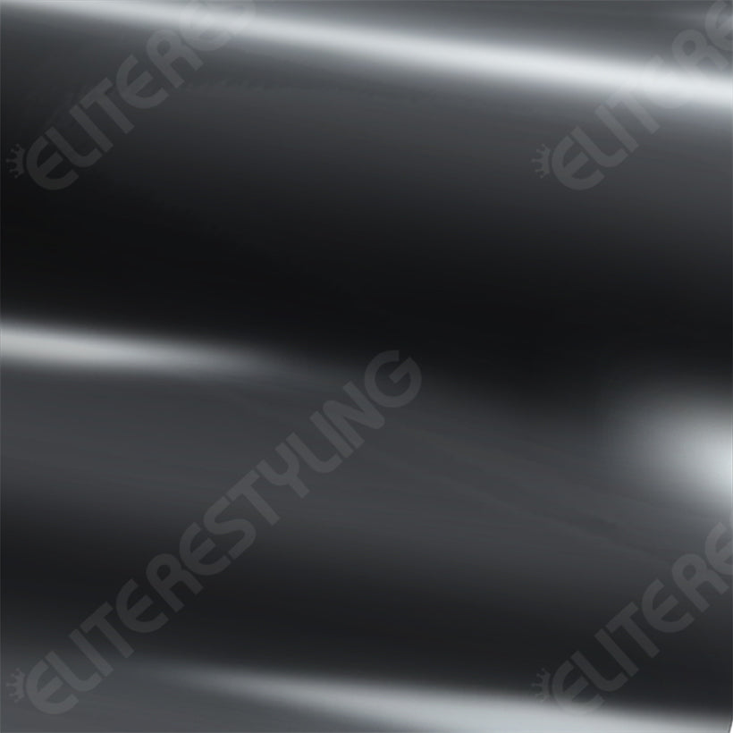 Metro Avery SF100 Gloss Protected Black Conform Chrome Vinyl Wrap | CWSF100196S-GP