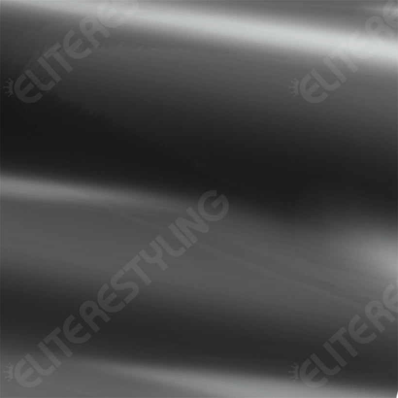 Metro Avery SF100 Frozen Satin Black Conform Chrome Vinyl Wrap | CWSF100196S-S