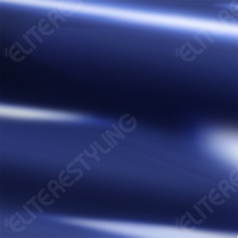 Metro Avery SF100 Gloss Protected Blue Conform Chrome Vinyl Wrap | CWSF100256S-GP
