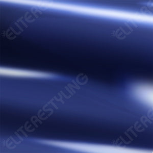 Metro Avery SF100 Gloss Protected Blue Conform Chrome Vinyl Wrap | CWSF100256S-GP