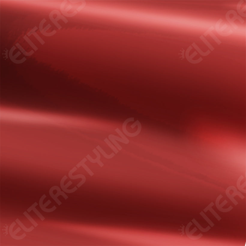 Metro Avery SF100 Frozen Satin Red Conform Chrome Vinyl Wrap | CWSF100474S-S