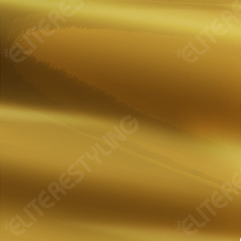 Metro Avery SF100 Frozen Matte Gold Conform Chrome Vinyl Wrap | CWSF100604S-M
