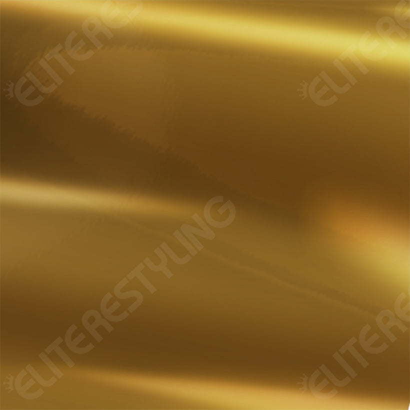 Metro Avery SF100 Frozen Satin Gold Conform Chrome Vinyl Wrap | CWSF100604S-S