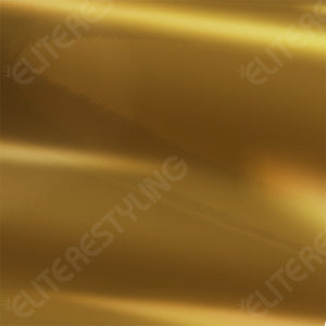 Metro Avery SF100 Frozen Satin Gold Conform Chrome Vinyl Wrap | CWSF100604S-S