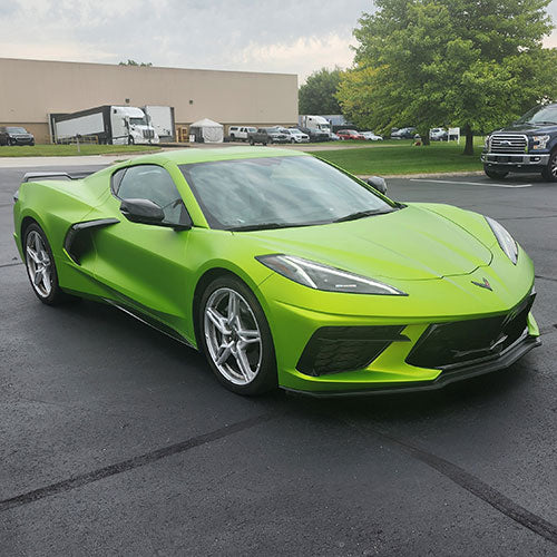 Corvette Wrap Installation