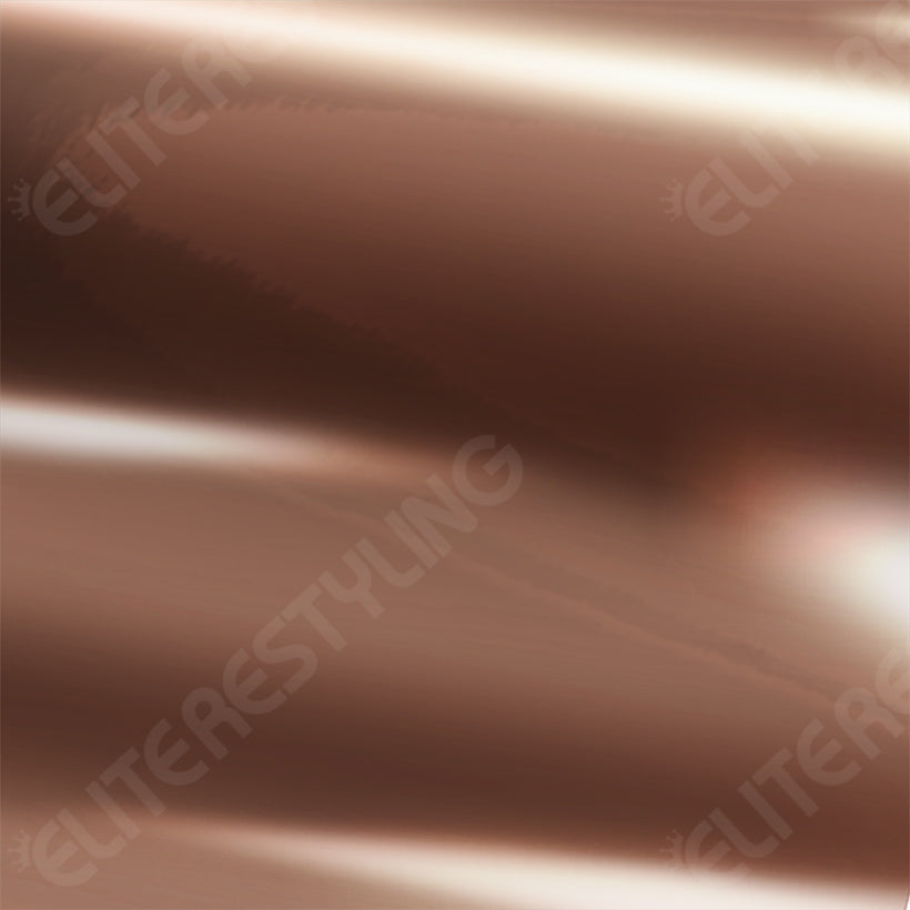 Avery Dennison SF100 Gloss Rose Gold Conform Chrome Vinyl Wrap | SF100-211-S