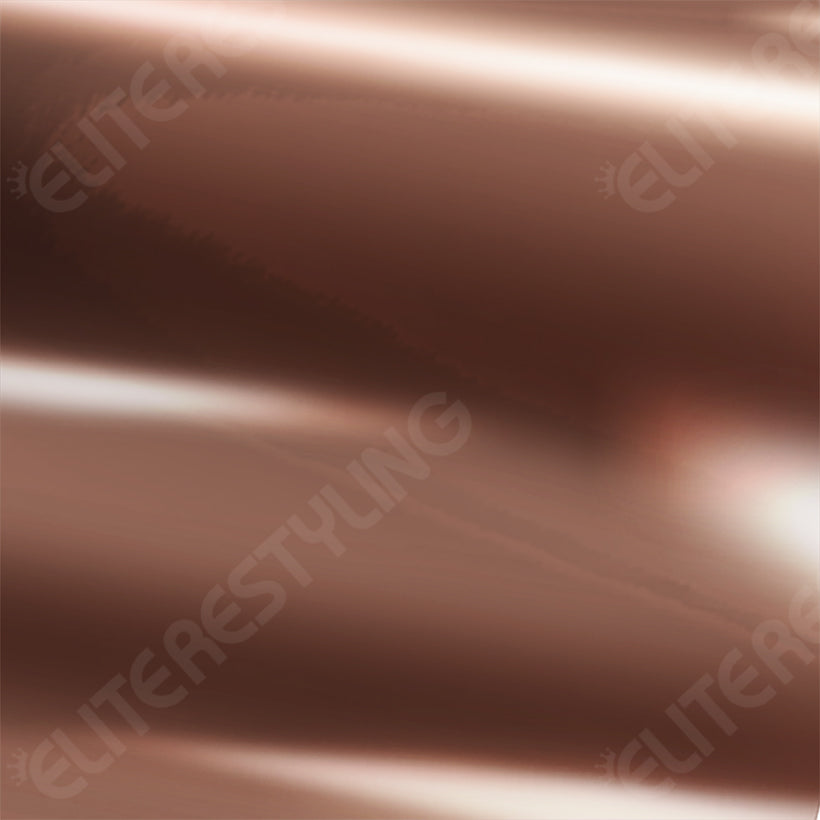Metro Avery SF100 Gloss Protected Rose Gold Conform Chrome Vinyl Wrap | SF100211S-GP