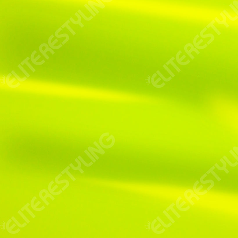 3M Satin Neon Yellow Vinyl