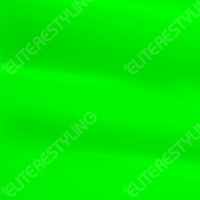3M Satin Neon Green Vinyl